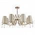 Подвесная люстра Crystal Lux Renata SP8 Gold