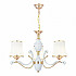 Подвесная люстра Florentia-3987 303987/3 Wh/Gd