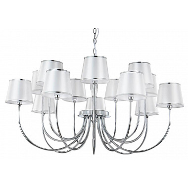 Подвесная люстра Crystal Lux FAVOR SP7+7 CHROME