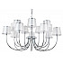 Подвесная люстра Crystal Lux FAVOR SP7+7 CHROME