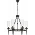 Подвесная люстра Moratti LDP 8022-6 BK+PR
