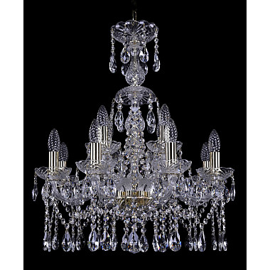 Подвесная люстра 1413 1413/8+4/200/XL-66 G