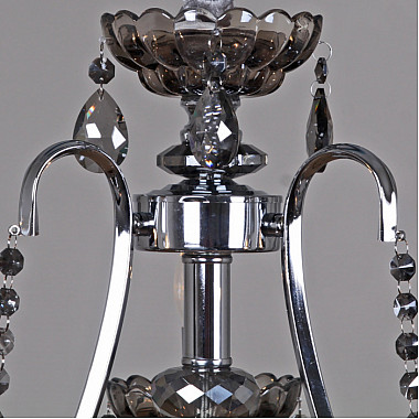 Подвесная люстра 06933-0.4-03 CR+BK