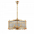 Подвесная люстра Crystal Lux Tadeo SP6 D600 Gold/Transparente