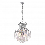 Подвесная люстра Crystal Lux Sevilia SP4 Silver