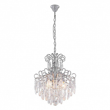 Подвесная люстра Crystal Lux Sevilia SP4 Silver