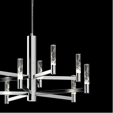 Подвесная люстра MD2051 MD2051-10A chrome