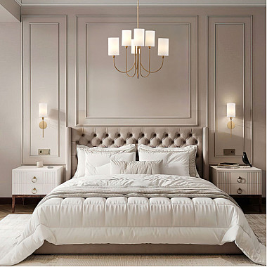 Подвесная люстра Abbey 60164/6 латунь Smart