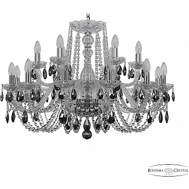 Подвесная люстра 1402 1402/12+6/300 Ni K731