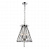 Подвесная люстра Crystal Lux Modesto SP3 Black/Chrome