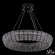 Подвесная люстра Sicilia SH502.0.60.R.Ni.4000.Clear.731