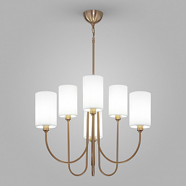 Подвесная люстра Abbey 60164/6 латунь Smart