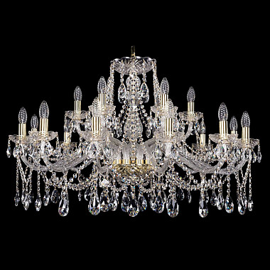 Подвесная люстра 1413 1413/12+6/360 G