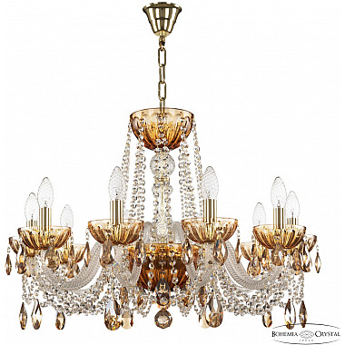 Подвесная люстра 5402 5402/10/240 G Amber/M-1H K721