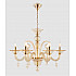 Подвесная люстра Crystal Lux Caetano SP-PL6 Amber