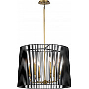 Подвесная люстра Linara QN-LINARA-6P-BK