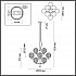 Подвесная люстра Odeon Light Verasa 4982/12