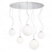 Подвесная люстра Ideal Lux Mapa Sp5 Bianco 043562