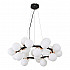 Подвесная люстра Lumina Deco Marsiada LDP 6033-25 BK+GD