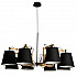 Подвесная люстра Arte Lamp Pinoccio A5700LM-8BK