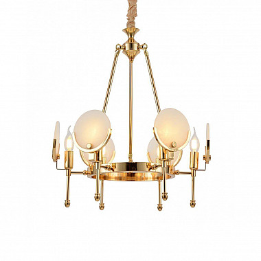 Подвесная люстра Lumina Deco Montego LDP 8010-6 F.GD