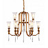 Подвесная люстра Lumina Deco Rionella LDP 8041-6+3 S.GD
