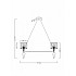 Подвесная люстра Lauren FR5093PL-08CH