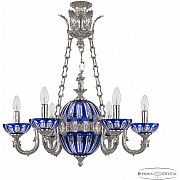 Подвесная люстра Florence 71003P/6/175 Ni P Clear-Blue/H-1H Y8 FA4S