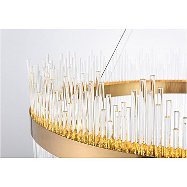 Подвесная люстра KR1209 KR1209P-12 brass