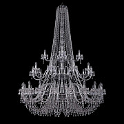 Подвесная люстра 1410 1410/20+10+5/530/h-200/3d Ni V0300