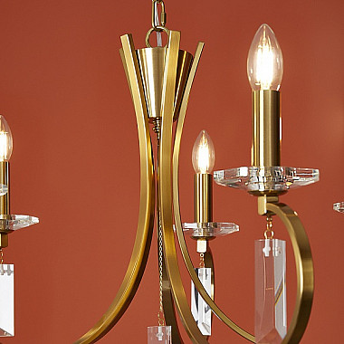 Подвесная люстра Harvest FR2040PL-05BS