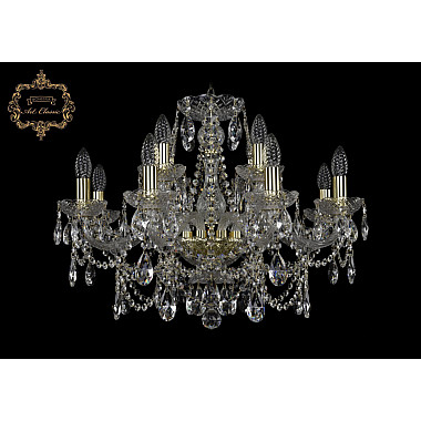 Подвесная люстра 11.25 11.25.8+4.220.Gd.Sp