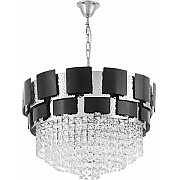 Подвесная люстра Molina LDP 7045-600 BK+CHR