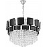 Подвесная люстра Molina LDP 7045-600 BK+CHR