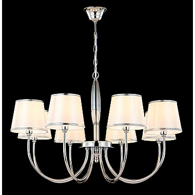 Подвесная люстра Crystal Lux FAVOR SP8 CHROME
