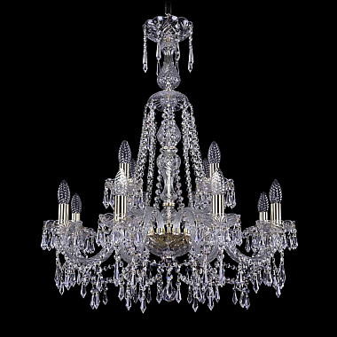 Подвесная люстра 1403 1403/8+4/240/XL-80 G