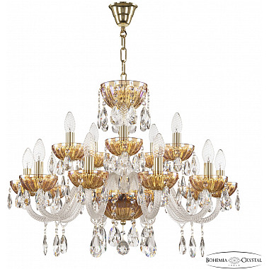 Подвесная люстра 5417 5417/10+5/240 G Shampan/M-1H