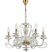 Подвесная люстра 8570 8576/C gold polished