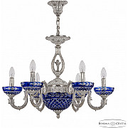 Подвесная люстра Florence 71403P/6/175 NW P Clear-Blue/H-1J FA10S