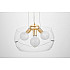 Подвесная люстра Lumina Deco Globo LDP 6018-400 PR+F.GD