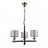 Подвесная люстра Elvan LU-39320/3-E14-BrBlWh