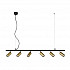 Подвесная люстра Crystal Lux CLT 015C6 L1200 BL-GO