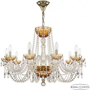 Подвесная люстра 5402 5402/10/300 G Amber/M-1H