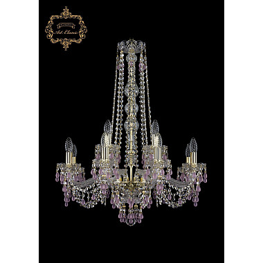 Подвесная люстра 11.24 11.24.8+4.220.h-77.Gd.V7010