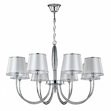 Подвесная люстра Crystal Lux FAVOR SP8 CHROME