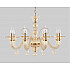 Подвесная люстра Crystal Lux Caetano SP-PL8 Amber