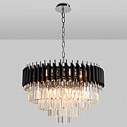 Подвесная люстра Darian DARIAN 76017/10C CHROME BLACK