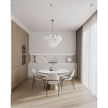 Подвесная люстра BRCH912 BRCH9136 nickel