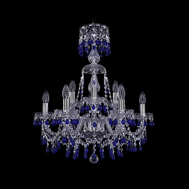 Подвесная люстра 1410 1410/6+3/195/XL-66 Ni V3001