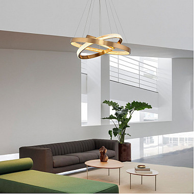 Подвесная люстра Posh 90276/3 медный